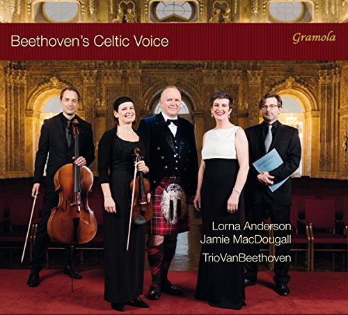 CD cover featuring five musicians in formal attire, ornate hall background.