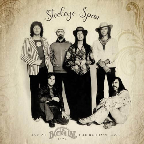 Steeleye Span album cover, five musicians in 1970s style clothing.