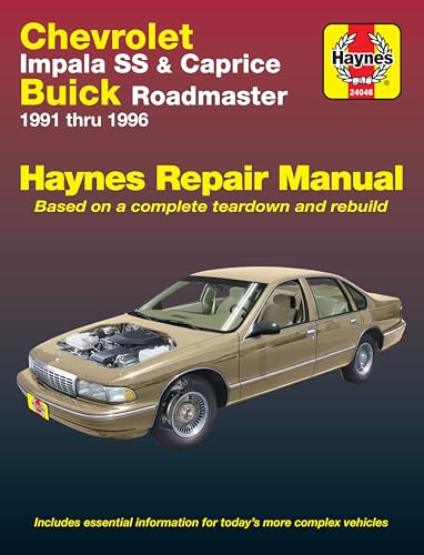 Chevrolet Impala SS & Caprice & Buick Roadmaster (91 - 96)