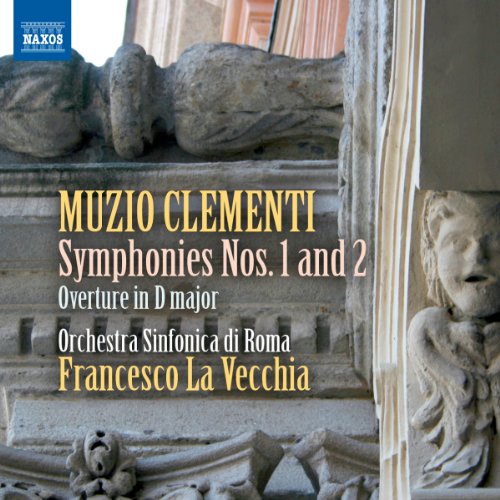 CD cover for Muzio Clementi symphonies featuring Roman architectural detail.