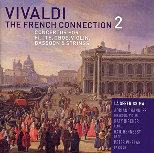 CD cover for Vivaldiās āThe French Connection 2ā with a Venetian scene.