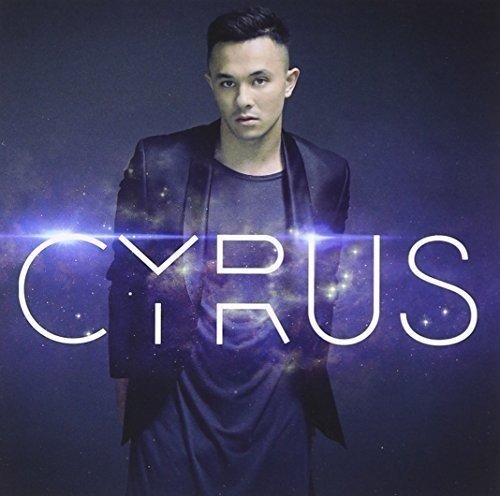 CD cover for Cyrus, featuring a portrait against a starry background.