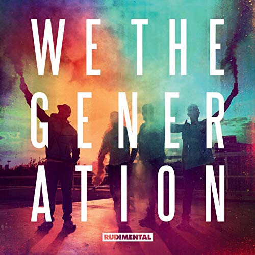 CD cover for Rudimental’s “We The Generation” with silhouetted figures.