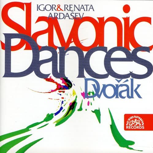 CD cover for "Slavonic Dances" by Igor & Renata Ardasev, Dvorak.