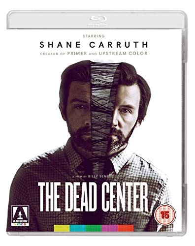 Blu-ray case for "The Dead Center" featuring a split portrait of a bearded man.