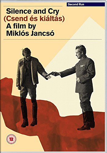 DVD cover for "Silence & Cry" featuring two men in military uniforms.