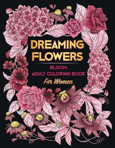 Bloom Adult Colouring Book