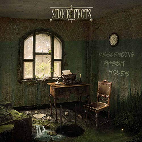 CD cover: a dimly lit room with a window, desk, and chair.