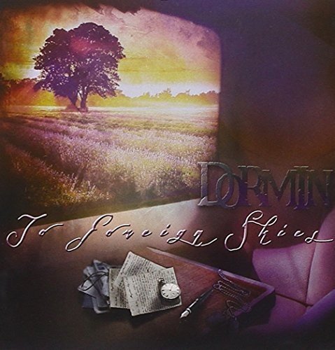 CD cover: tree silhouette, field, letters, watch, and album title.