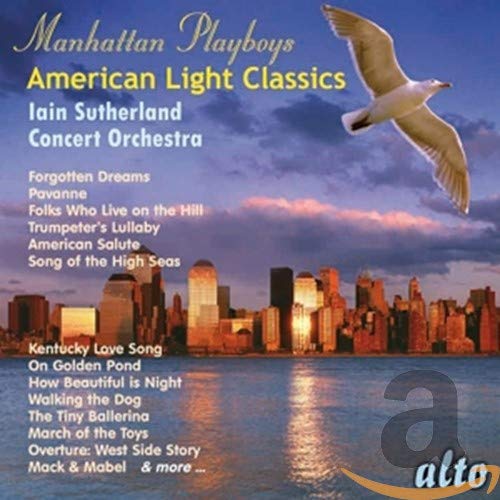 CD cover: Manhattan skyline, seagull, and song titles listed.