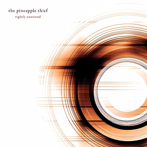 Album cover for The Pineapple Thief’s “Tightly Unwound,” abstract circular design.
