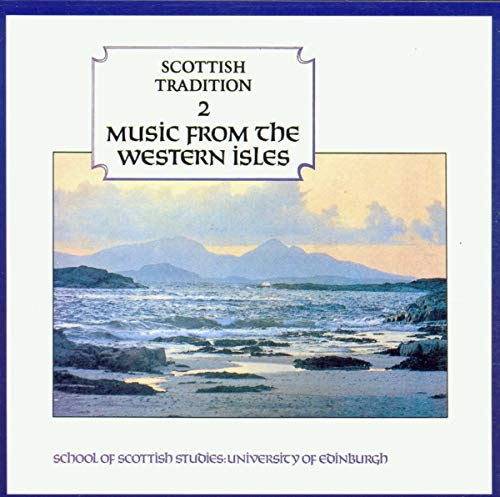 CD cover: Scottish Tradition 2 with coastal landscape and mountains.