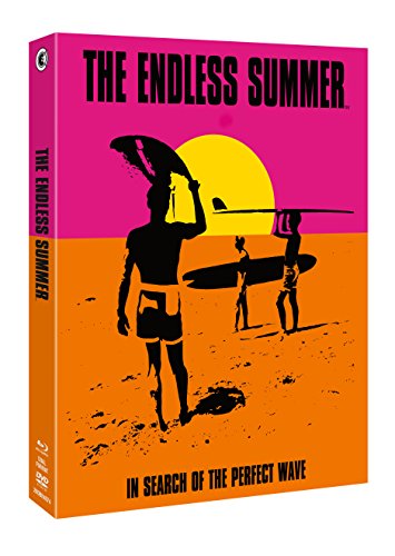 The Endless Summer" Blu-ray box set cover with surfers and a sunset.