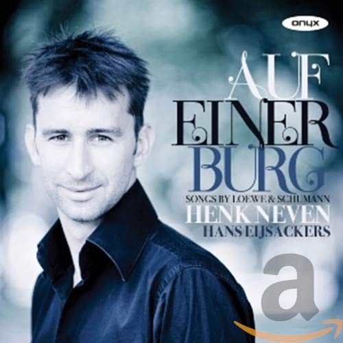 CD cover featuring portrait of Henk Neven and text "Auf Einer Burg".