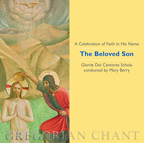 CD cover for "The Beloved Son" featuring religious artwork and text.