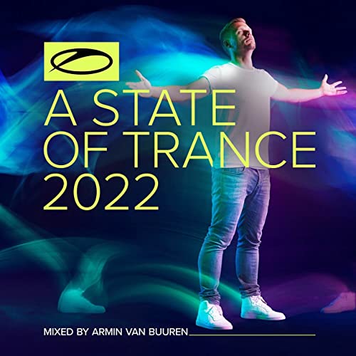 Armin van Buuren album cover, "A State of Trance 2022", blue and white.