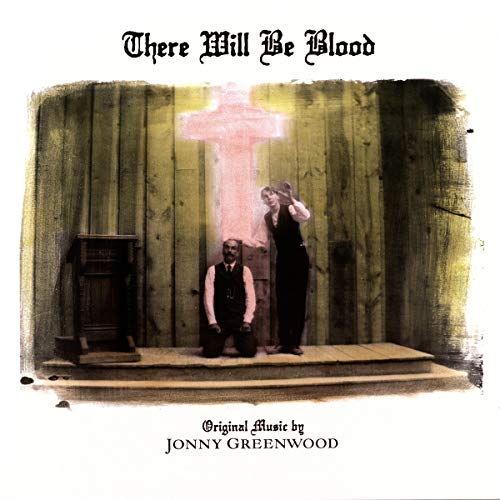 There Will Be Blood" vinyl album cover with a church interior scene.