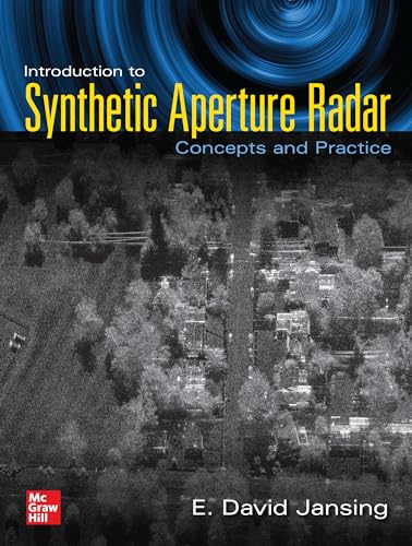 Book cover: “Introduction to Synthetic Aperture Radar” with radar image.