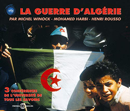 CD cover depicting Algerian War imagery, including a flag and young people.