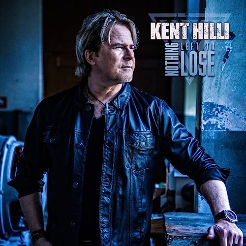 CD cover featuring portrait of Kent Hilli, a man in a leather jacket.