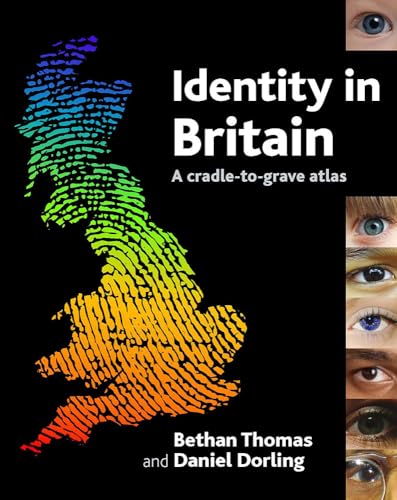 Book cover: "Identity in Britain" with a fingerprint map of the UK and eyes.