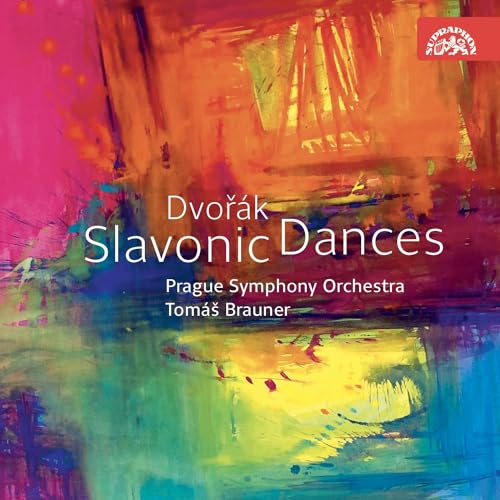 CD cover for Dvorak’s Slavonic Dances by Prague Symphony Orchestra.