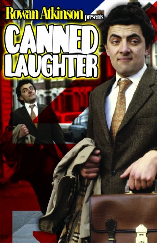 Rowan Atkinson as Mr. Bean on DVD cover, with red and blue background.
