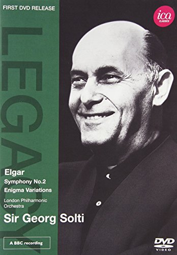DVD cover featuring portrait of Sir Georg Solti, conductor, with green text.