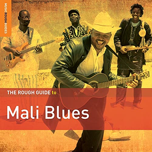 CD cover featuring four Malian musicians playing guitars and bass.