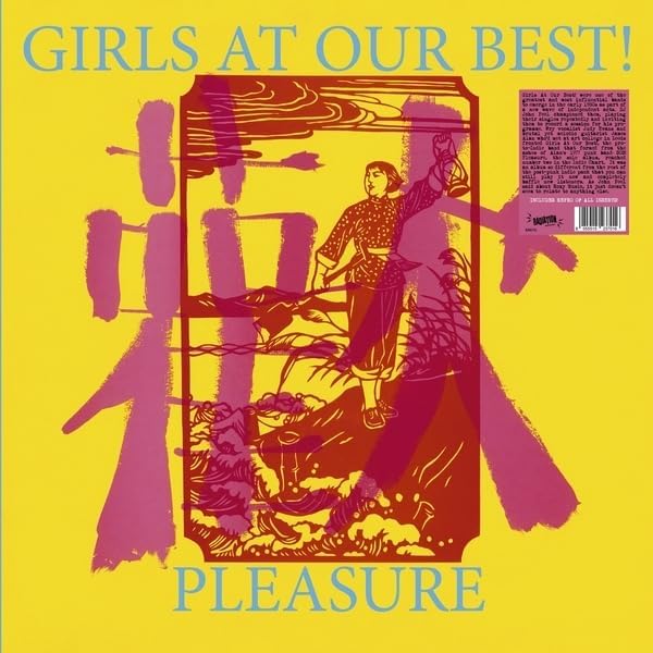 Yellow album cover with red Chinese characters and a figure in a landscape.