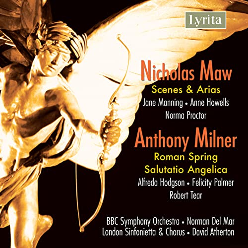 CD cover featuring a golden statue of an angel with a bow and arrow.