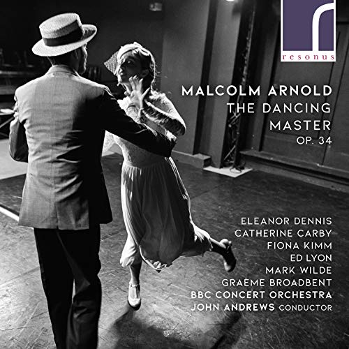 CD cover: dancing couple in vintage attire, orchestral music details.