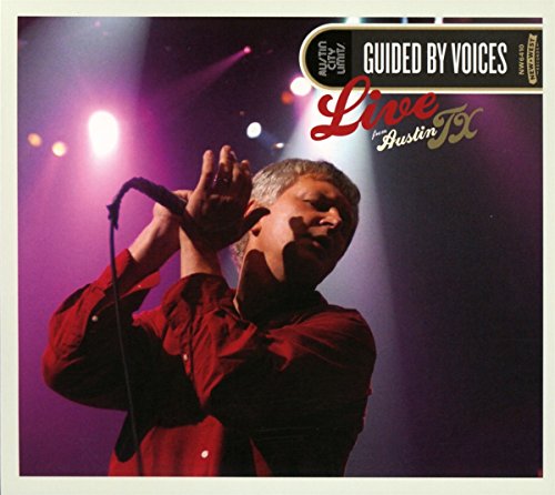 Guided By Voices “Live From Austin, TX” DVD cover with performer.