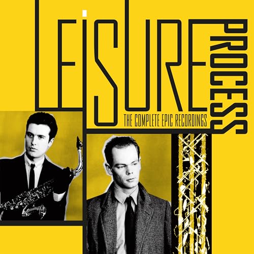 CD cover for Leisure Process featuring musicians in black and white.