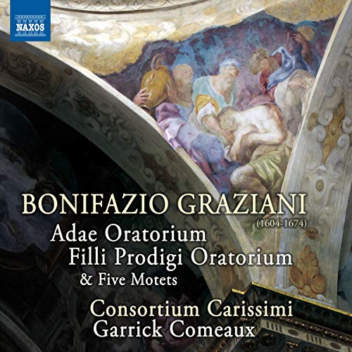 CD cover for “Adae Oratorium” by Graziani, featuring Renaissance art.
