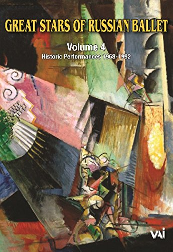 DVD cover for “Russian Ballet Vol 4” featuring abstract painting.