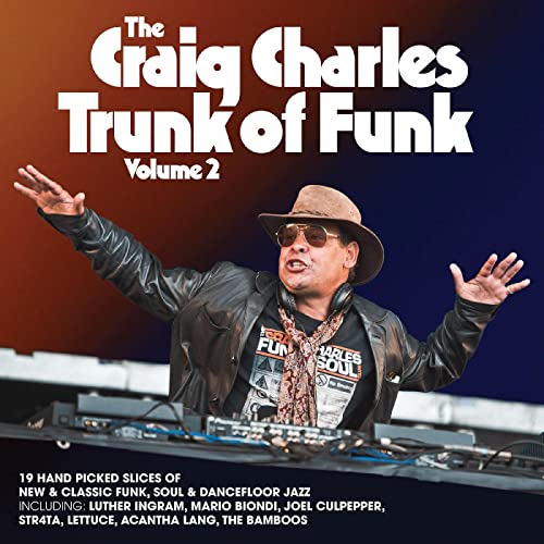 Craig Charles album cover: man with hat at DJ equipment.