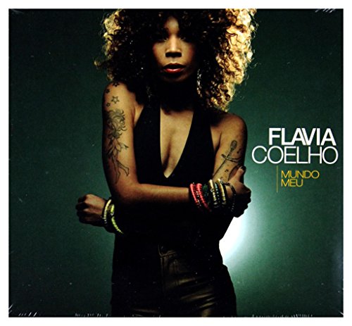 CD cover for Flavia Coelho’s “Mundo Meu” featuring the artist’s portrait.
