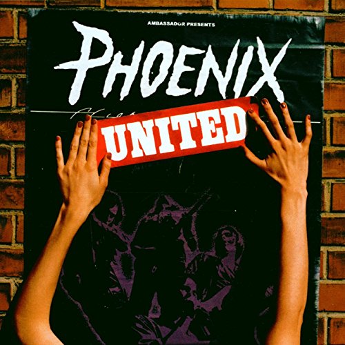 CD cover for Phoenix - United, with hands and red text.