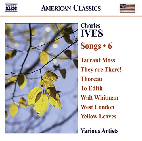 CD cover for Ives: Complete Songs Vol. 6, featuring tree branches.