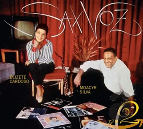 Elizete Cardoso and Moacyr Silva album cover with vintage decor.