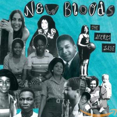 CD cover for “New Bloods - The Secret Life” featuring a group portrait.