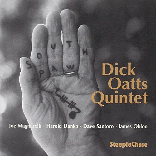 CD cover: a hand with letters spelling "South Paw" and a musical note.