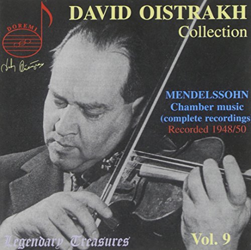 CD cover featuring violinist David Oistrakh playing, with text details.