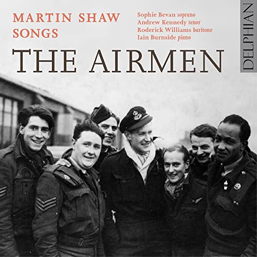 CD cover for "The Airmen" featuring a black and white photo of airmen.