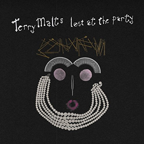 Album cover for Terry Malts’ “Lost At The Party” with abstract face.
