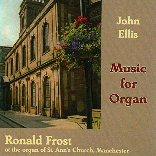 CD cover with church exterior, text “Music for Organ” and artist names.