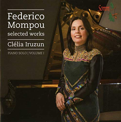 CD cover featuring pianist Clélia Iruzun and a grand piano.