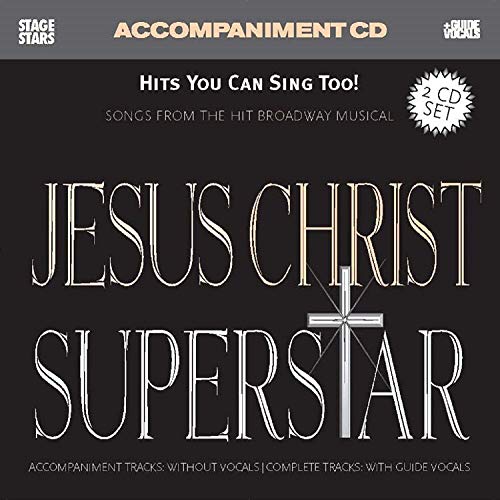 Two-CD set of “Jesus Christ Superstar” with a cross image.