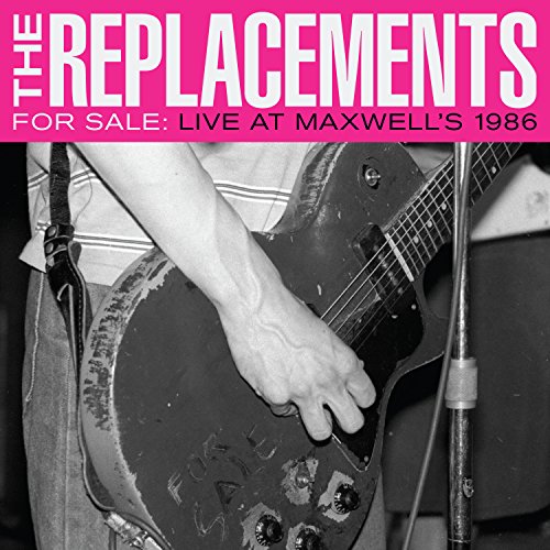 The Replacements album cover: a black and white photo of a guitarist.
